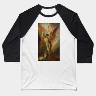 Saint Sebastian And The Angel by Gustave Moreau Baseball T-Shirt